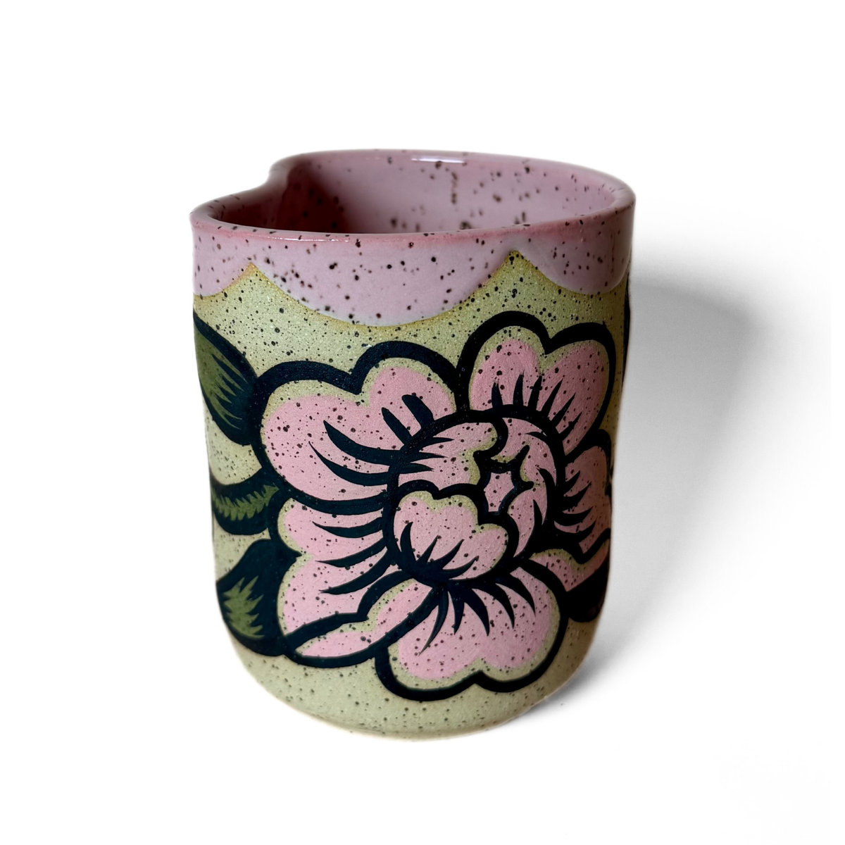 Peony Heart Cup