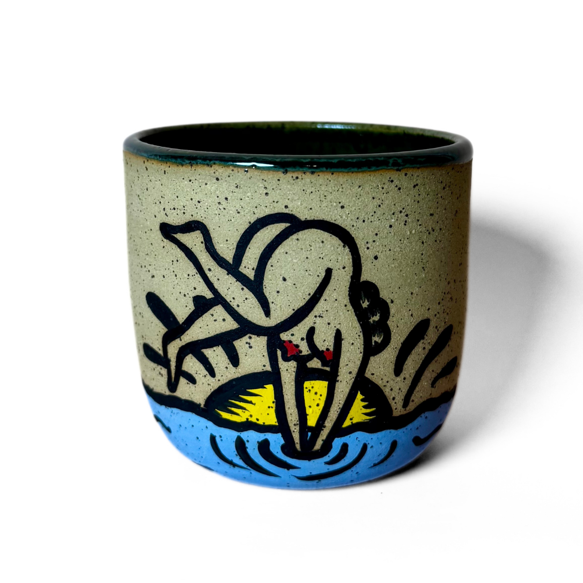 Diving Girl Cup