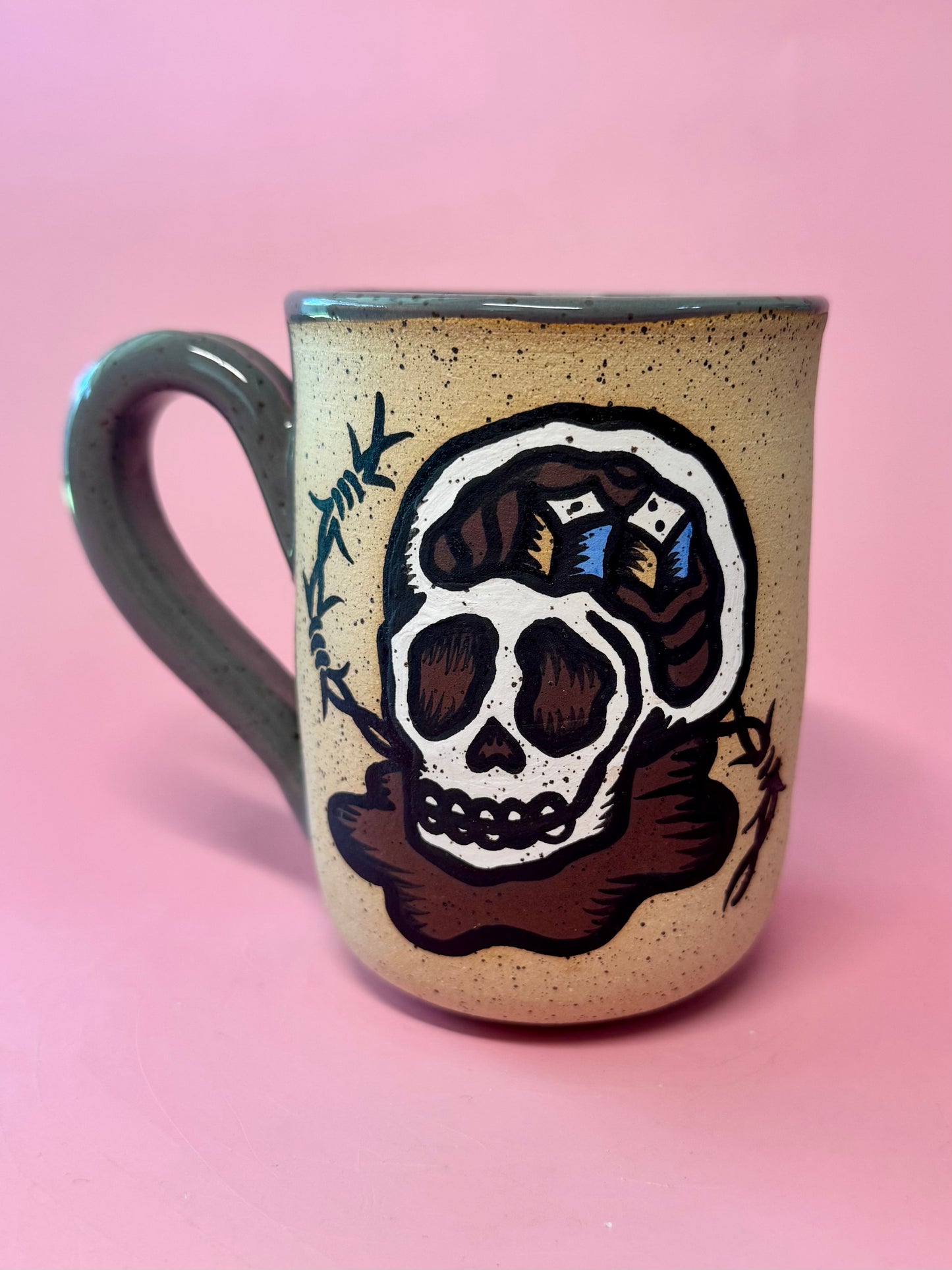 Skull/Puddle Mug