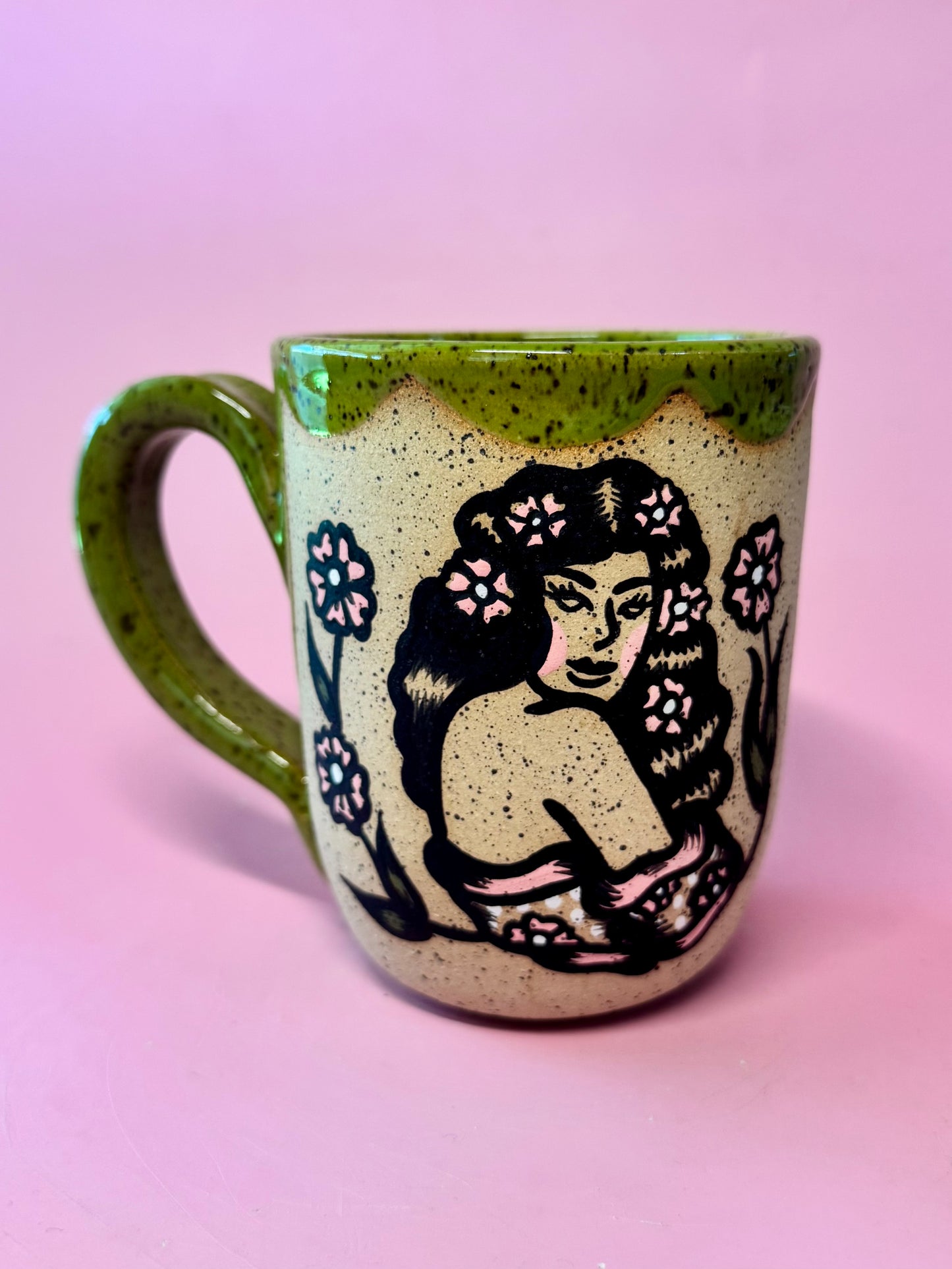 Flower Babe Mug