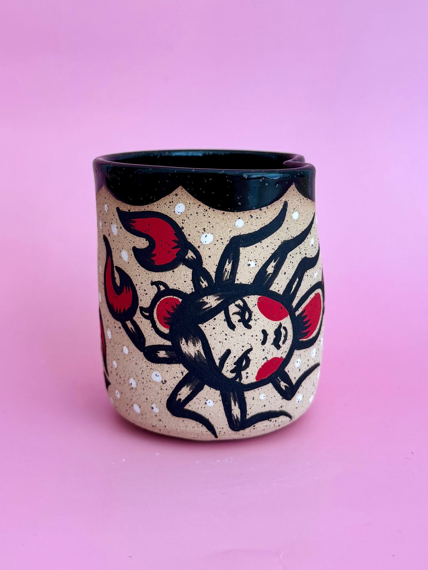 Heart Shaped Scorpion Cup