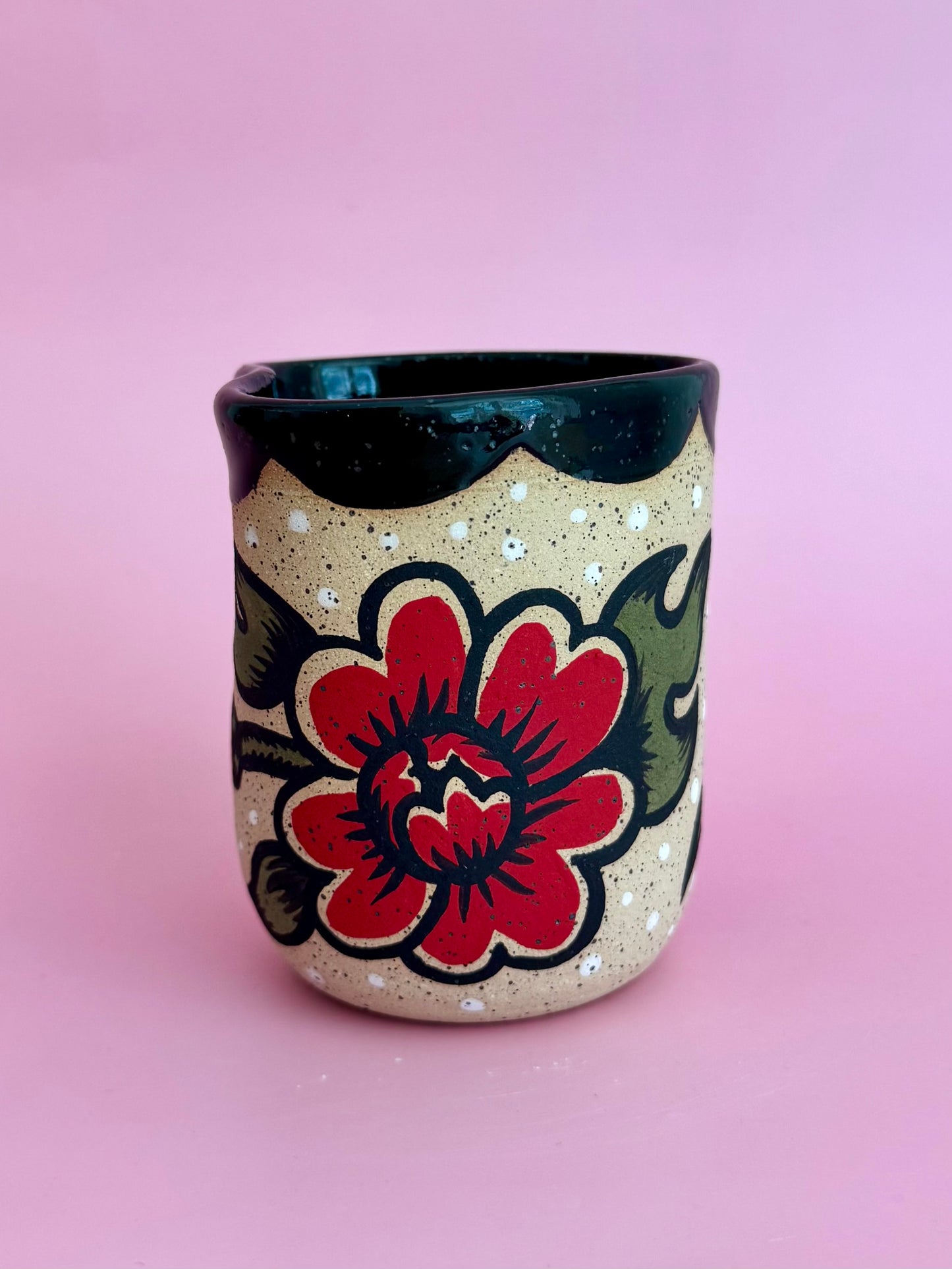 Heart Shaped Peony Cup