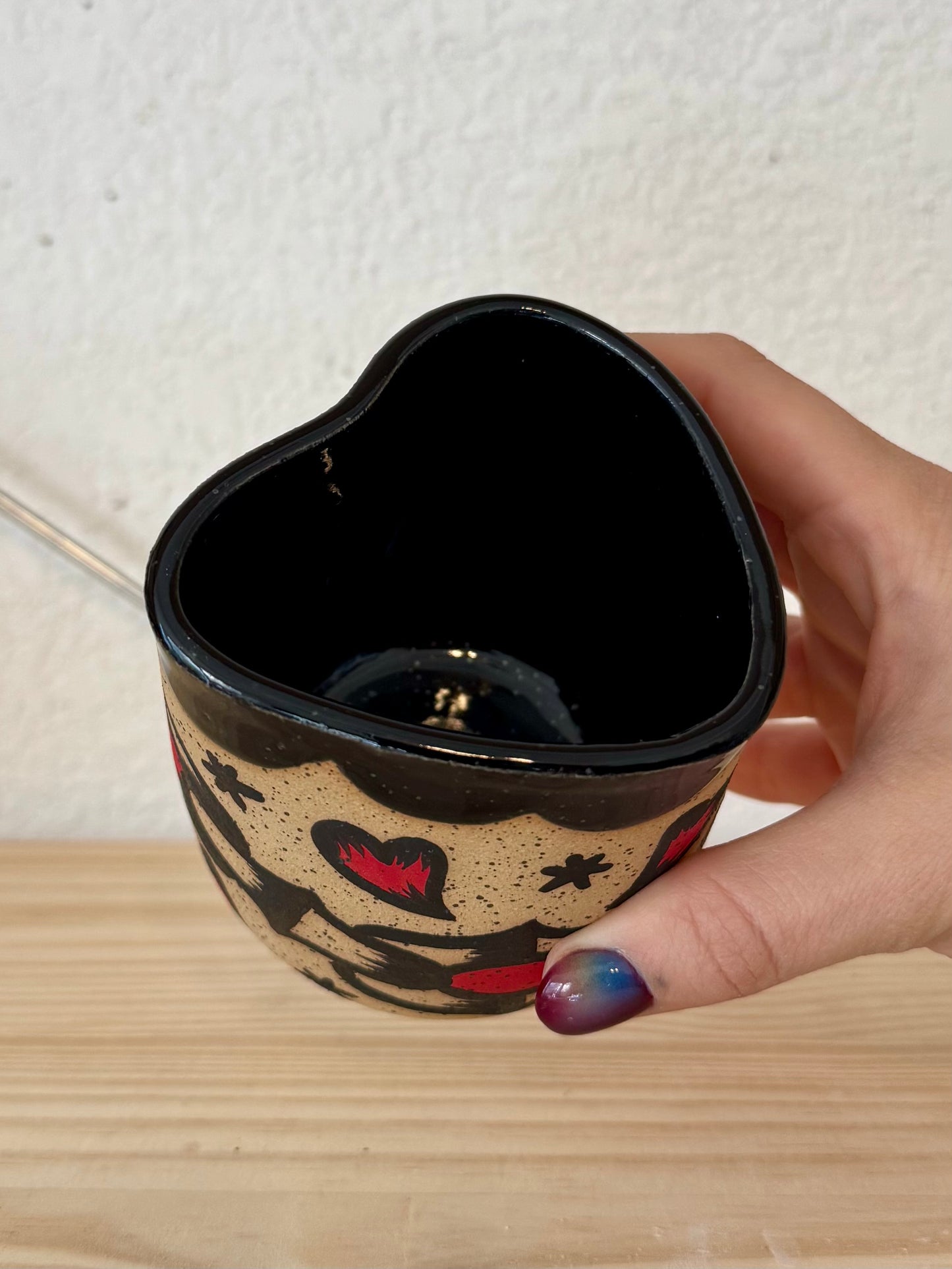 Heart-Shaped Chain Cup