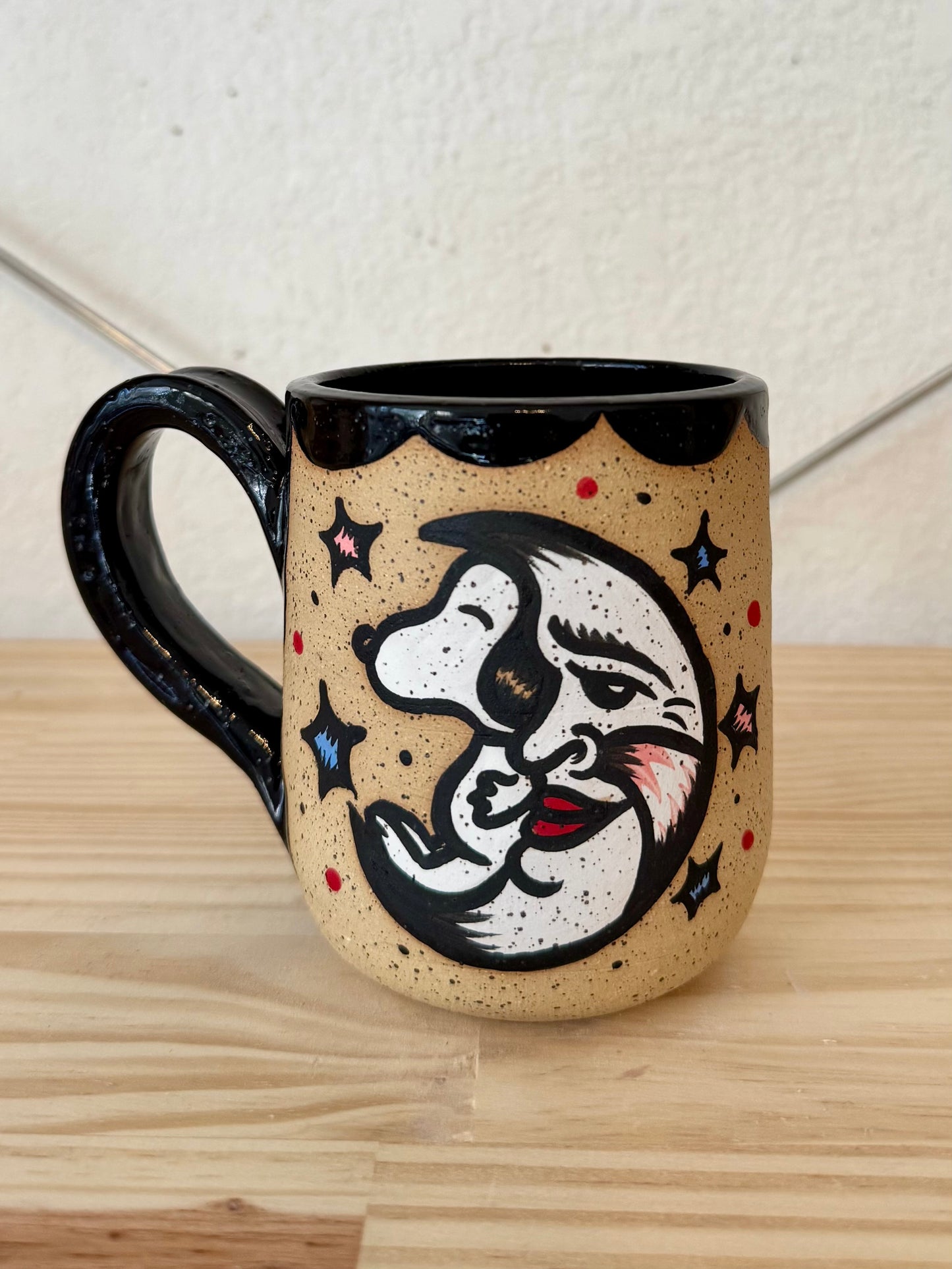 Snoopy Moon Mug
