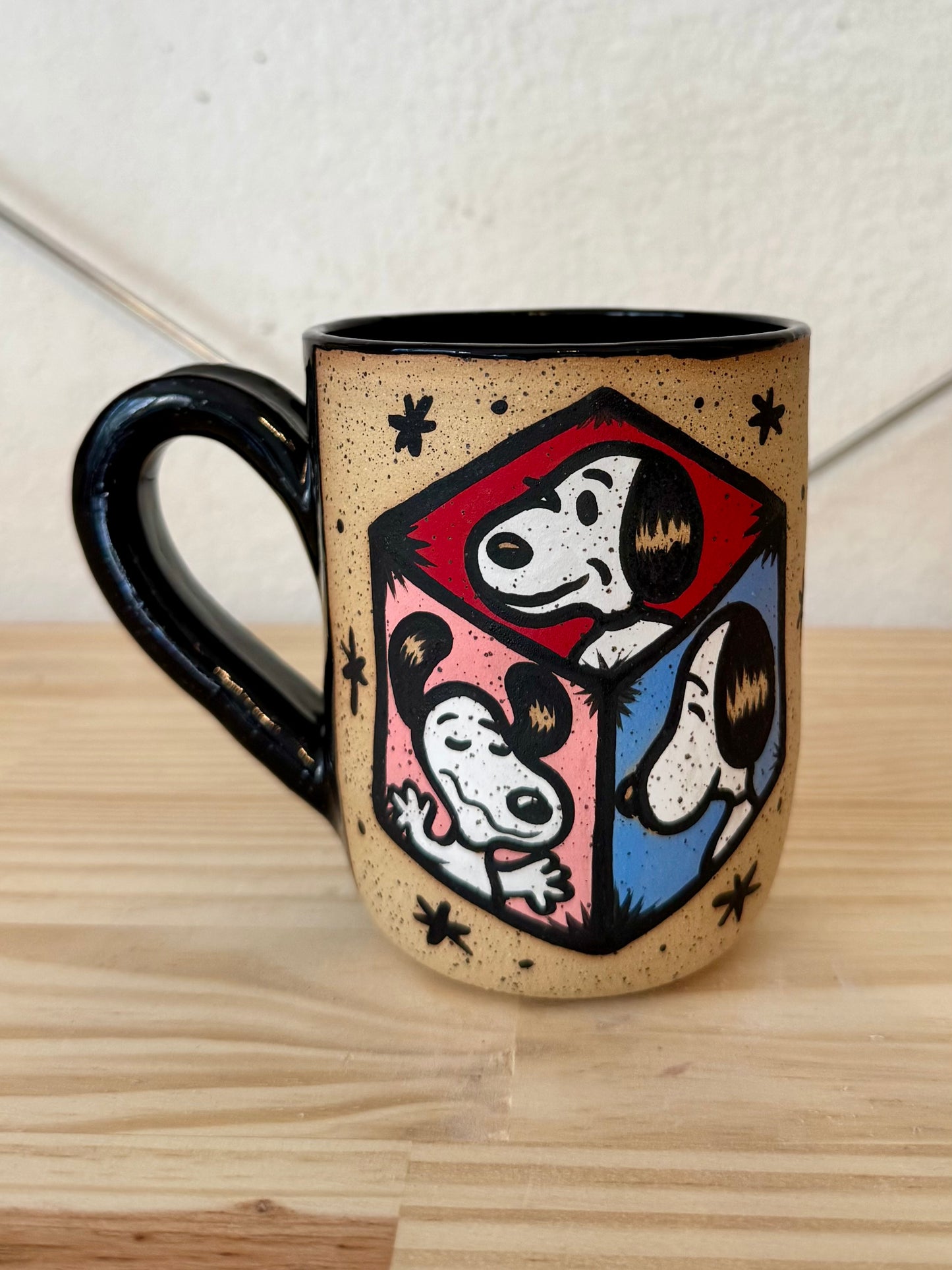 Snoopy Cube Mug I