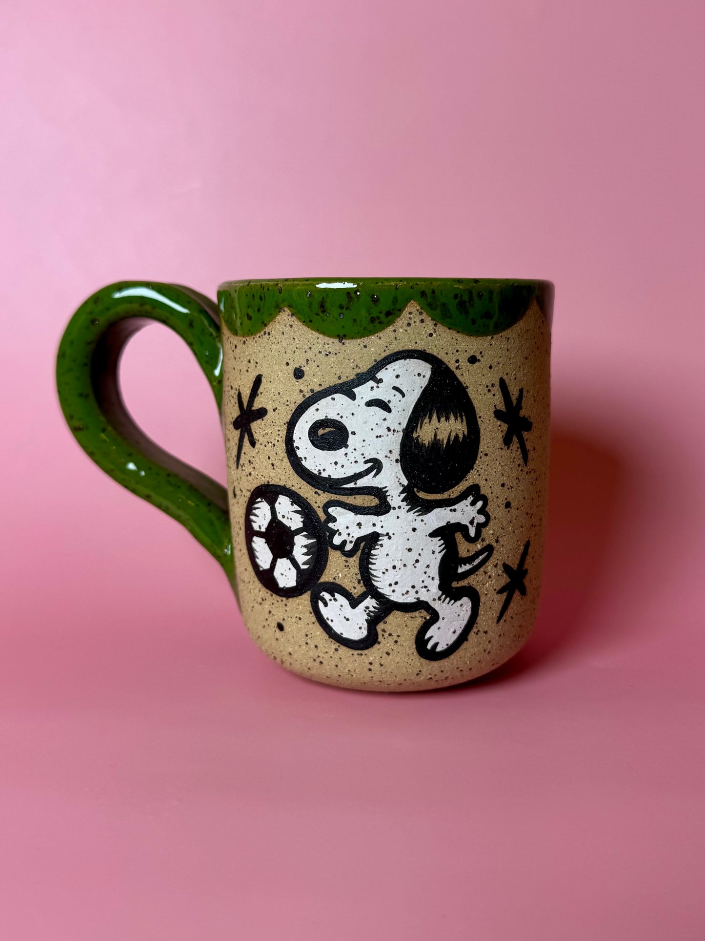 Snoopy Futbol Mug