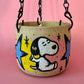 Snoopy Stars Hanging Planter