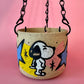 Snoopy Stars Hanging Planter