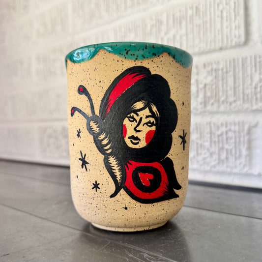 Butterfly Babe Cup