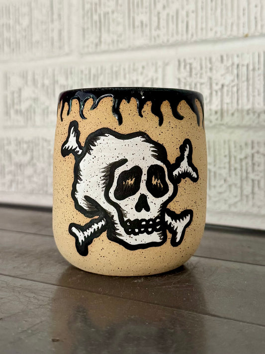 Flame Skull Cup