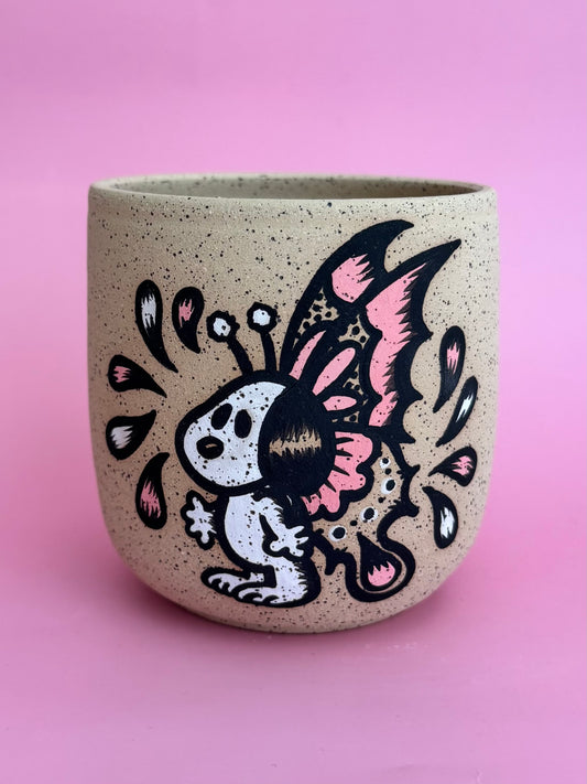 Snoopy Butterfly Planter