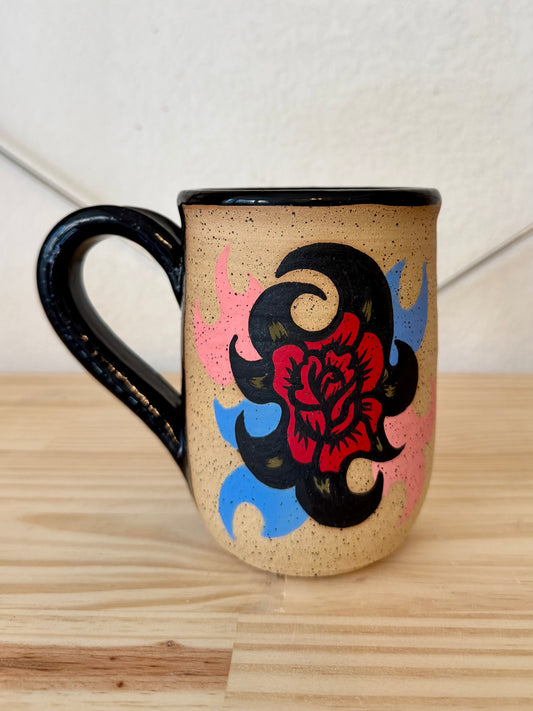 Tribal Rose Mug