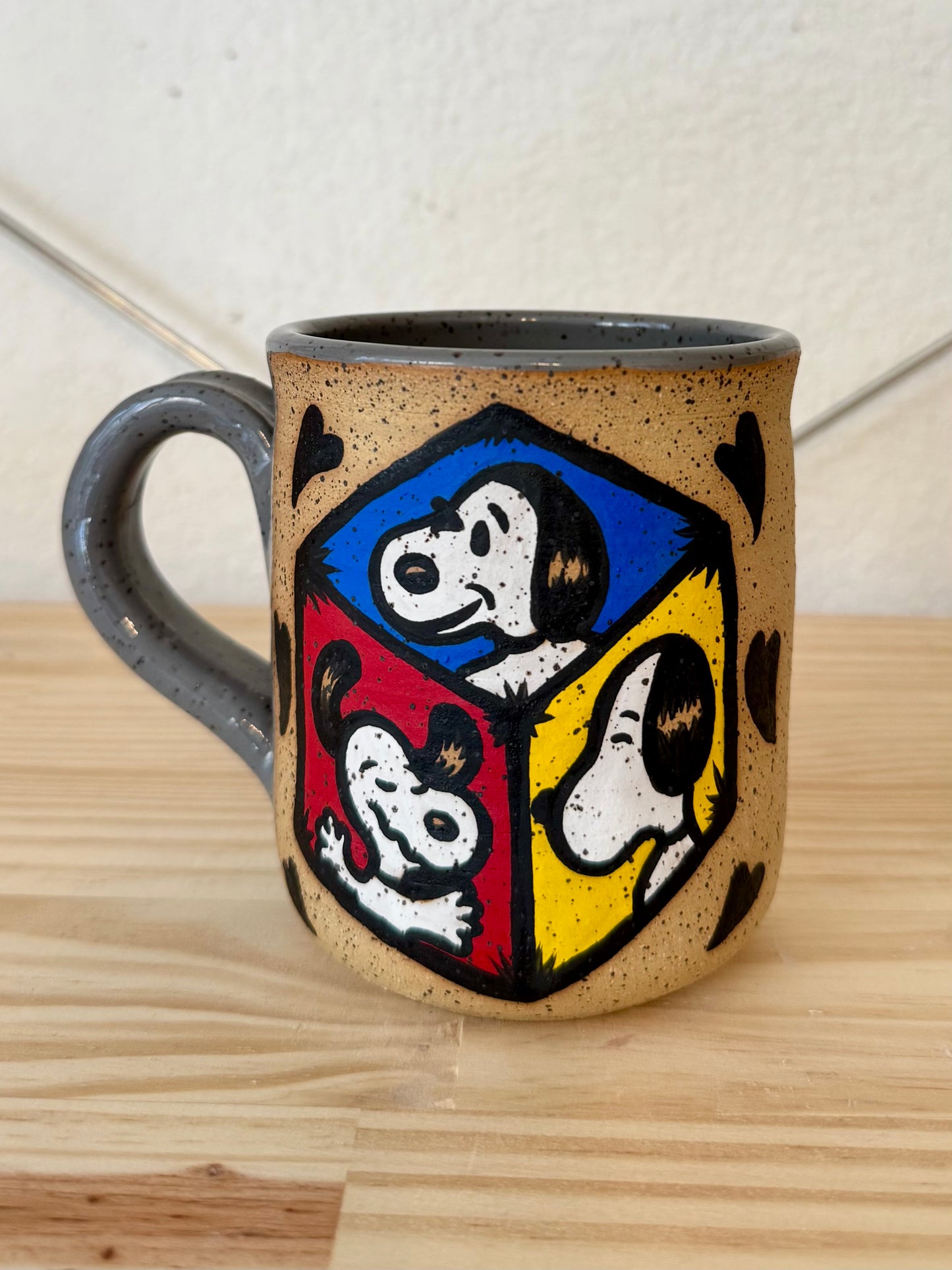 Snoopy Cube Mug II