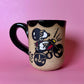 Snoopy Motorcycle Mug