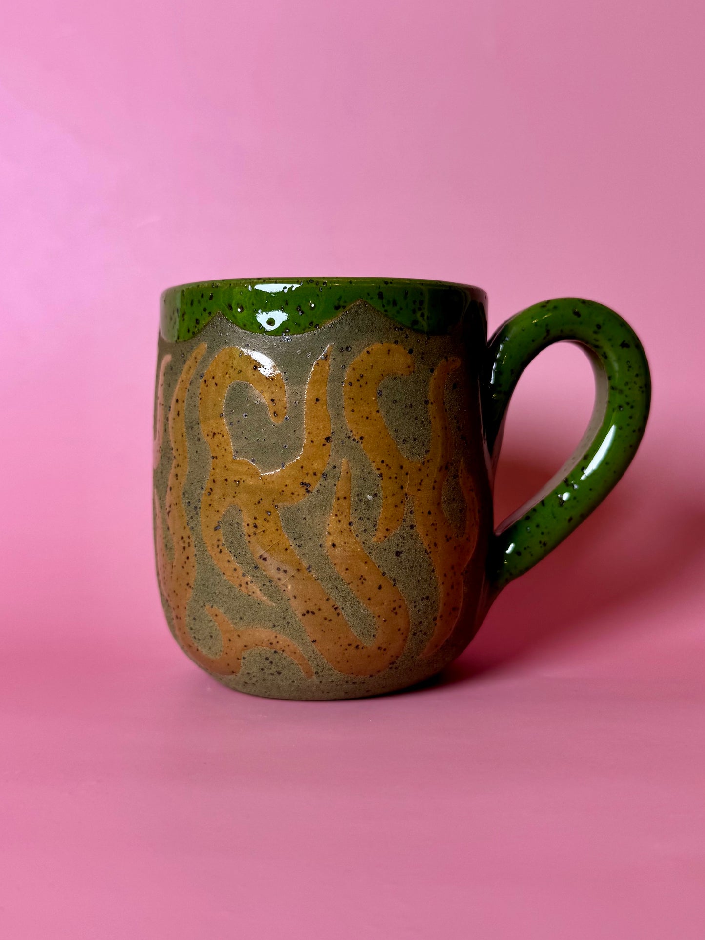 PRE-ORDER Nopal/Flame Mug - Green