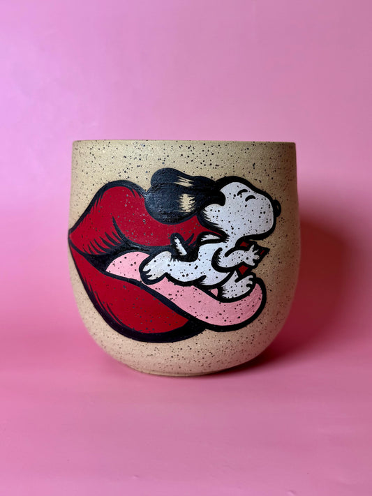 PRE-ORDER Snoopy Tongue Planter