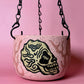 Skull Hanging Planter - Pink